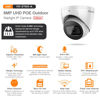Picture of VIKYLIN 6MP Starlight IP Security Camera Dome with Built-in Mic, 256GB SD Card Slot, 2.8mm Fixed Lens, 98ft IR Night Vision,IP67 Waterproof, Indoor Outdoor PoE Surveillance Camera