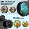 Picture of Monocular 12x56 High Power Monocular Telescope for Adults with Smartphone Adapter, FMC Lens & BAK4 Prism, for Bird Watching, Hunting, Hiking, Camping and Concerts(Grey)