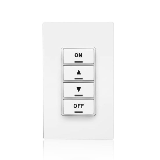Picture of Leviton PLVSW-4LW WH 4-BTN PROVOLT KEYPAD ON-Off CTRLER