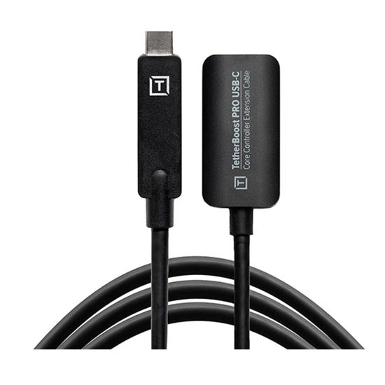 Picture of Tether Tools USB-C Gen 2 TetherBoost Pro Core Controller Extension Cable 16 ft - Black