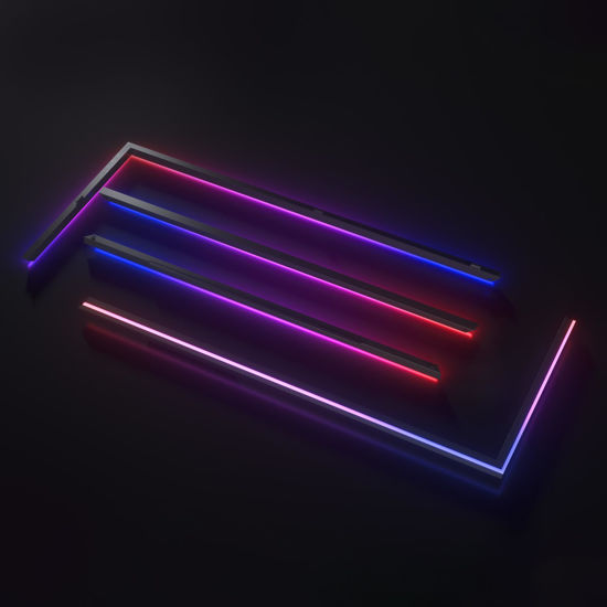 Picture of Phanteks NV7 Premium DRGB Kit, 4X D/A-RGB LED modules for NV7 Outer Frame, 1x D/A-RGB Power hub Included (Black)