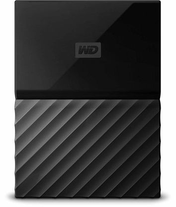 Picture of WD 1TB Black My Passport Portable External Hard Drive - USB 3.0 - WDBYNN0010BBK-WESN