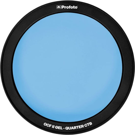 Picture of Profoto Off Camera Flash (OCF) II Gel, Quarter CTB
