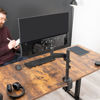 Picture of VIVO Heavy Duty Articulating Single Pneumatic Spring Arm Desk Mount Stand, Fits 17 to 32 inch Standard Screens or 43 inch Ultrawides up to 26.4 lbs with Maximum VESA 200x100mm, STAND-V101H