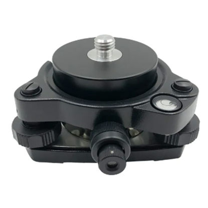 Picture of Srutueo Tribrach with Optical Plummet&GPS Tribrach Adapter Carrier with 5/8InX11 Mount Rotate Screw for Total Station GPS GNSS B Easy Install Easy to Use