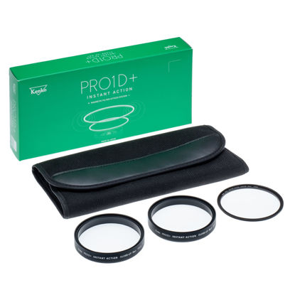 Picture of Kenko 500101 Close-Up Lens PRO1D+ Instant Action C-UP Lens No.1 & No.3 Set, 2.3 inches (58 mm), Magnetic, One-Touch Detachment, for Macro Photography, Made in Japan