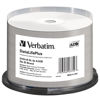 Picture of Verbatim DVD+R DL 8.5GB 8X DataLifePlus White Thermal Printable, Hub Printable - 50pk Spindle - 43754
