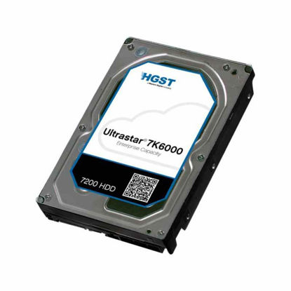 Picture of HGST Ultrastar 7K6000 | HUS726040ALE610 | 0F23005 | 4TB 7200RPM 128MB Cache SATA 6Gb/s 3.5" Inch | 512E | Ultra Instant Secure Erase | Enterprise Hard Disk Drive (HDD)