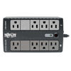 Picture of Tripp Lite 450VA Mini UPS Battery Backup Surge Protector, 8 Outlets, Uninterruptible Power Supply, Small UPS for Home & Office, TV & Computer UPS, 3-Year Warranty & $100,000 Insurance (BC450)