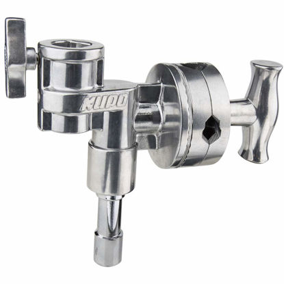 Picture of Kupo 4-1/2in Grip Head with Junior Stud and Receiver (KG400512), silver