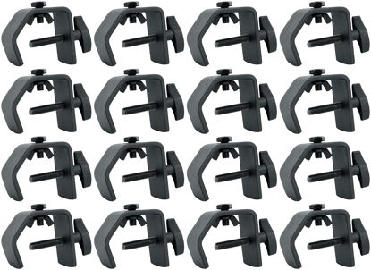 Picture of (16) Rockville LC70 Heavy Duty C Clamp - Mount Light Up to 70 LBS, Adjustable Knob