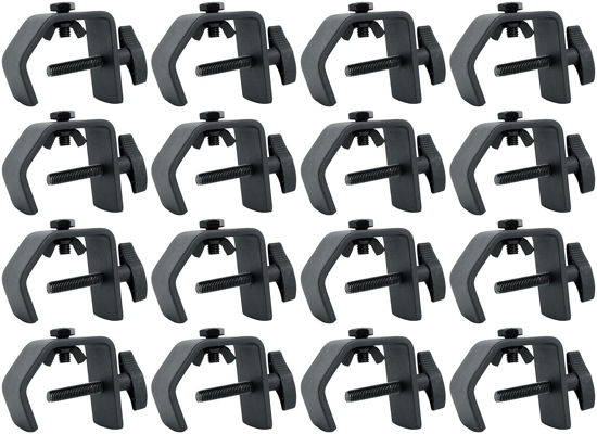 Picture of (16) Rockville LC70 Heavy Duty C Clamp - Mount Light Up to 70 LBS, Adjustable Knob
