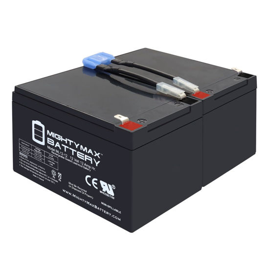 Picture of Mighty Max Battery RBC6 UPS Complete Replacement Battery Kit for APC SMT1000