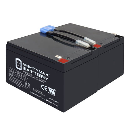 Picture of Mighty Max Battery RBC6 UPS Complete Replacement Battery Kit for APC SMC1500
