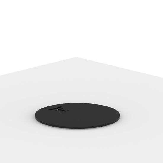 Picture of Round Base for Fixed or Flexible Surface VESA Mount - Black