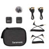 Picture of Saramonic Blink100 B1 Wireless Lavalier Microphone for Camera Camcorder Smartphone, 10h Battery, 164ft Transmission, Gain Control Wireless Lapel Mic for Live Streaming Video Conference Recording