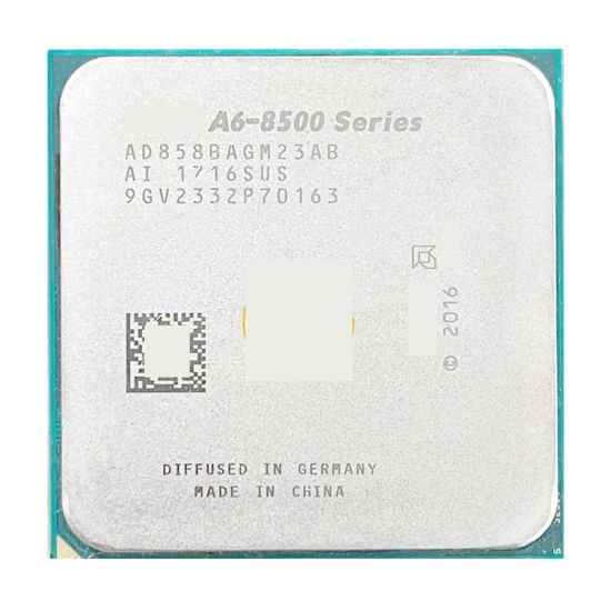 Picture of EWKYLSEM CPU A6-Series A6-8500 A6 8580 3.8 GHz 65W Dual-Core CPU Processor AD858BAGM23AB Socket AM4