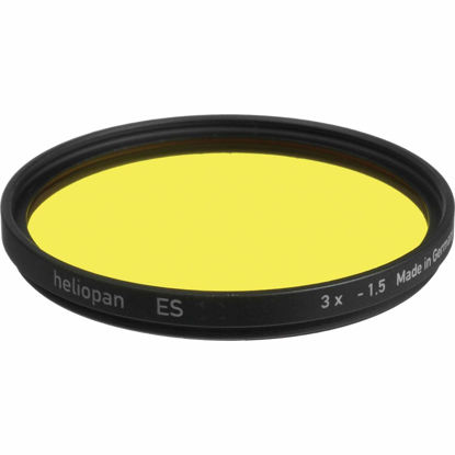 Picture of Heliopan 707203 72mm Medium Yellow Filter (Yellow)