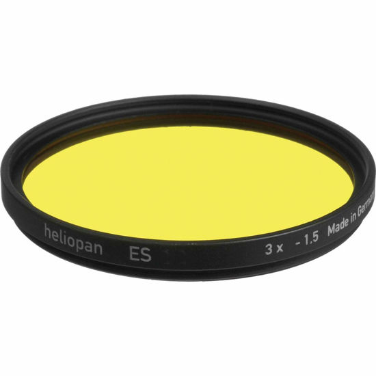 Picture of Heliopan 707203 72mm Medium Yellow Filter (Yellow)