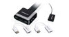 Picture of IOGEAR 2-Port HD Cable KVM with DisplayPort Adapters (GCS62HDPKIT)