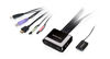 Picture of IOGEAR 2-Port HD Cable KVM with DisplayPort Adapters (GCS62HDPKIT)