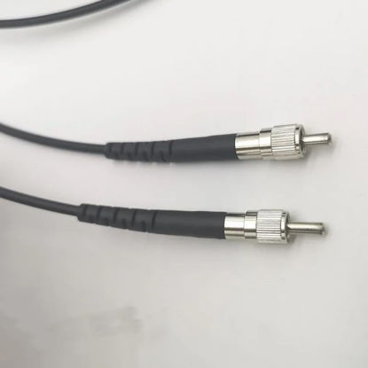 Picture of SMA905 connector POF plastic optical fiber 2 mm core 2000um outer diameter 3 mm(1m)