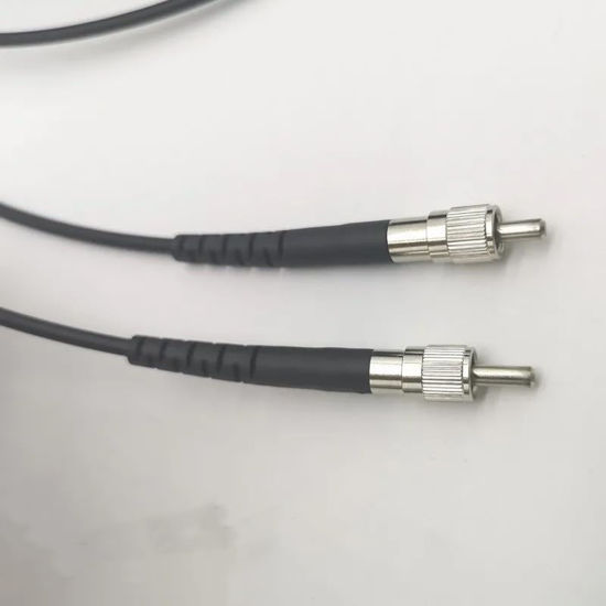 Picture of SMA905 connector POF plastic optical fiber 2 mm core 2000um outer diameter 3 mm(1m)