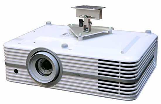 Picture of PCMD, LLC. Projector Ceiling Mount Compatible with Optoma UHD30 UHD380X UHD42 UHD50X UHD52ALV with Lateral Shift Coupling (5-Inch Extension)