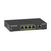 Picture of NETGEAR 5-Port Gigabit Ethernet Unmanaged PoE Switch (GS305P v2) - with 4 x PoE+ @ 63W, Desktop or Wall Mount