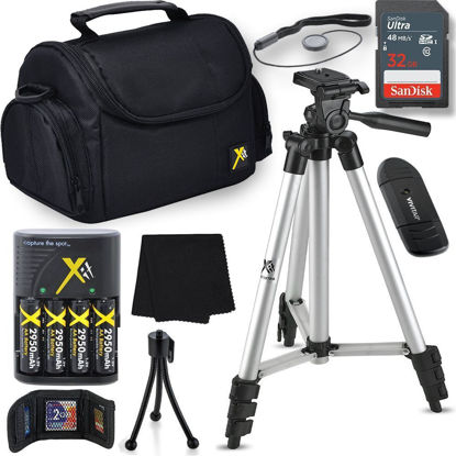 Picture of Professional Accessory Kit for Nikon Coolpix B500, L330, L340, L100, L110, L120, L310, L810, L820, L620, L830, L840, Kit Includes 10 Compact Photography Accessories