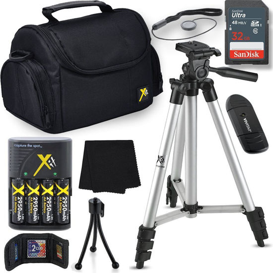 Picture of Professional Accessory Kit for Nikon Coolpix B500, L330, L340, L100, L110, L120, L310, L810, L820, L620, L830, L840, Kit Includes 10 Compact Photography Accessories