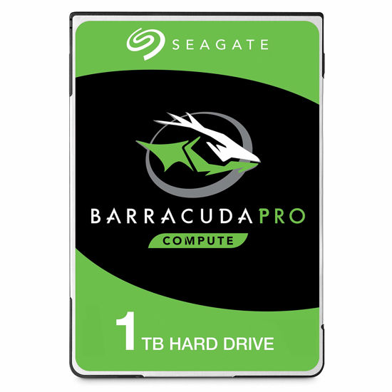 Picture of Seagate BarraCuda Pro 1TB Internal Hard Drive Performance HDD - 2.5 Inch SATA 6 Gb/s 7200 RPM 128MB Cache for Computer Desktop PC Laptop, Data Recovery - Frustration Free Packaging (ST1000LM049)