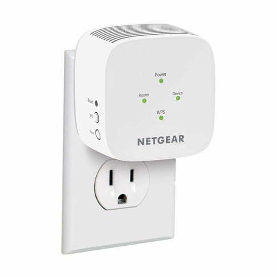 Picture of NETGEAR WiFi Range Extender EX5000 - Coverage up to 1500 Sq.Ft. and 25 Devices, WiFi Extender AC1200