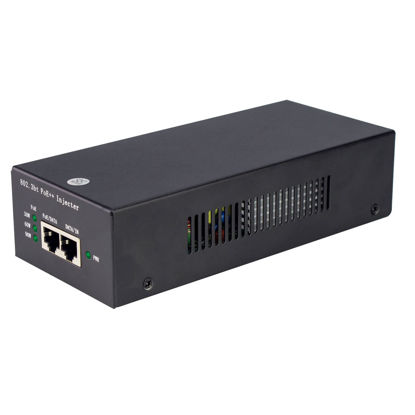 Picture of CENTROPOWER 90W High Power Gigabit PoE Injector Adapter,10/100/1000Mbps，Up to 90W Ultra Power Supply Ethernet PoE++ Injector，IEEE 802.3af/at/bt Compliant ，UL Certified.Plug & Play