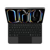 Picture of QYiiD iPad Pro 11 Inch (M4, 2024) Case with Keyboard, Magnetic Detachable Keyboard with Multi-Touch Trackpad, Backlit Wireless Keyboard Case with Easy-Set Magnetic Portrait/Landscape Stand, Black