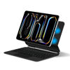 Picture of QYiiD iPad Pro 11 Inch (M4, 2024) Case with Keyboard, Magnetic Detachable Keyboard with Multi-Touch Trackpad, Backlit Wireless Keyboard Case with Easy-Set Magnetic Portrait/Landscape Stand, Black