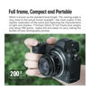 Picture of TTArtisan 50mm F2 Full Frame Large Aperture Manual Portrait Lens for Sony E Mount fe Mirrorless Camera Alpha A6000 A6300 A6400 A7C A7MIII A7MIV A7RIII A9 NEX-3 NEX-3N NEX-5 Black