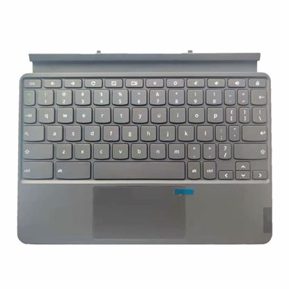 Picture of GHAG Replacement Palmrest Cover Keyboard for Lenovo CT-X636F Ideapad Duet Chromebook 10.1 inch Tablet PC Keyboard palmrest