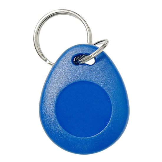 Picture of 100 pcs 26 Bit Proximity Key Fobs Weigand Prox Keyfobs Compatable with ISOProx 1386 1326 H10301 Format Readers (Blue)