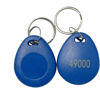 Picture of 100 pcs 26 Bit Proximity Key Fobs Weigand Prox Keyfobs Compatable with ISOProx 1386 1326 H10301 Format Readers (Blue)