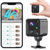 Picture of HD 4G LTE MINI Camera Equipped with SIM Card, Wireless Cameras for Home Security Infrared Night Vision, PIR Motion Detection, No WiFi Mini Camera Small Camera with Video Indoor Security Camera