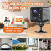 Picture of HD 4G LTE MINI Camera Equipped with SIM Card, Wireless Cameras for Home Security Infrared Night Vision, PIR Motion Detection, No WiFi Mini Camera Small Camera with Video Indoor Security Camera