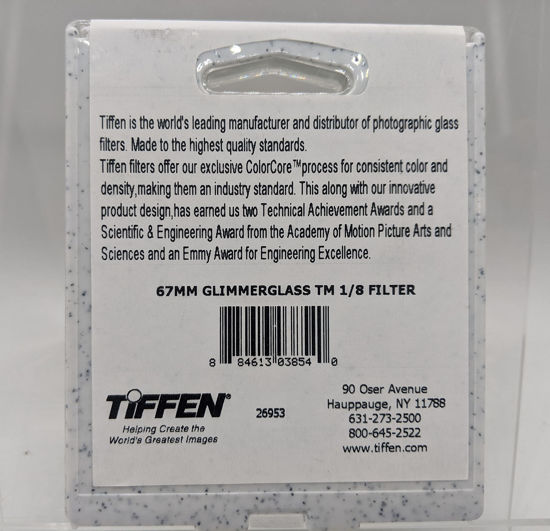 Picture of Glimmerglass® Camera Filter 67mm / 1/8