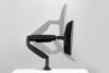 Picture of Mount-It! Single Monitor Arm Desk Mount | Gas Spring Monitor Arm | Full Motion Articulating Height Adjustable | Fits 21 22 23 24 27 30 32 Inch VESA Compatible Computer Screen | Clamp and Grommet Base