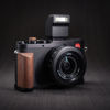 Picture of Wood Wooden Hand Grip + Aluminum Alloy Baseplate QR L Handle for D-LUX8 LUX8 Type 3952A Camera (Walnut)