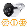 Picture of Lorex Indoor/Outdoor 4K Analog Security Camera, Add-On Bullet Camera for Wired Surveillance System, Active Deterrence and Color Night Vision, 1 Bullet Camera