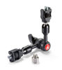 Picture of Manfrotto 244MICRO-AR Arm Micro with Anti-Rotation attachments and 3/8 inch Adapt, Black