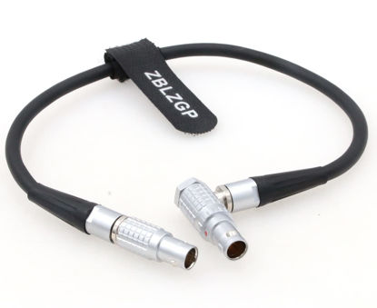 Picture of ZBLZGP LCD/EVF Cable 16 Pin Male to Elbow 16 Pin Male for Red DSMC DSMC2 Camera Bomb EVF Monitor (40CM)