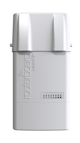 Picture of Mikrotik Wireless BaseBox 2 RB912UAG-2HPnD-OUT 2.4Ghz AP/Backbone/CPE with 1x Gigabit Port 2X RPSMA Connectors and 1x miniPCI-e Slot