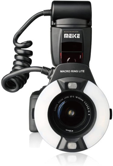 Picture of Meike® MK-14EXT Macro TTL Ring Flash for Nikon i-TTL with LED AF Assist lamp